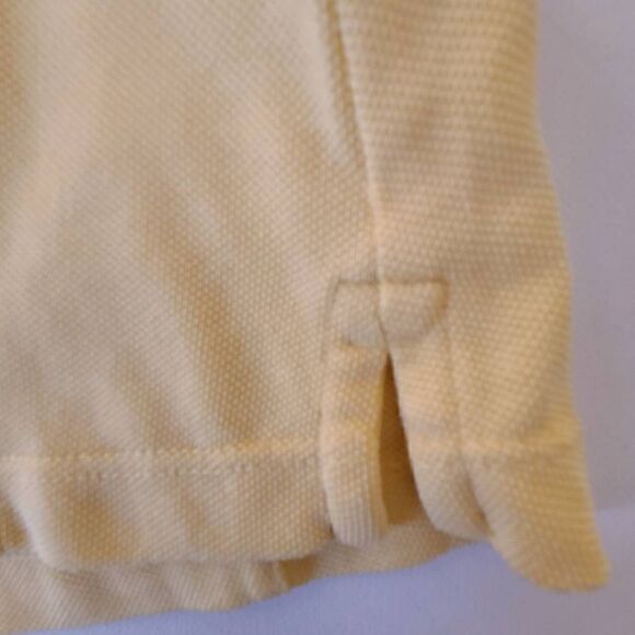 Cutter & Buck Dry Tec Womens Yellow Short Sleeve Polo Golf Top Medium - Picture 8 of 9